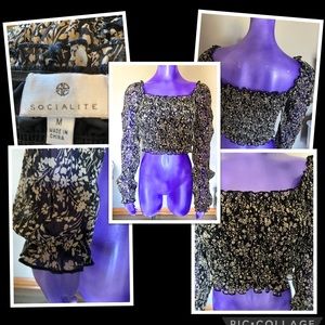 Long Sleeve Crop Top